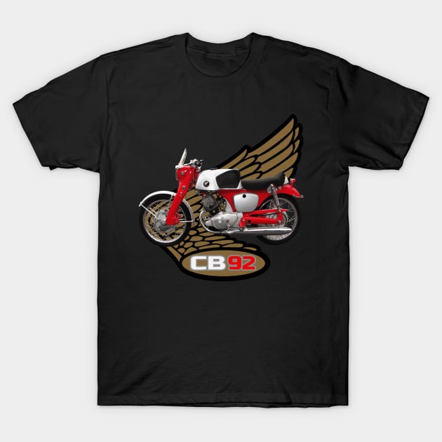 CLASSIC BIKE N016 T-Shirt by classicmotorcyles